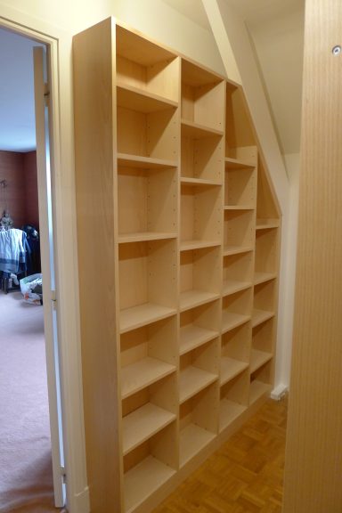 Bibliothèque sous-pente