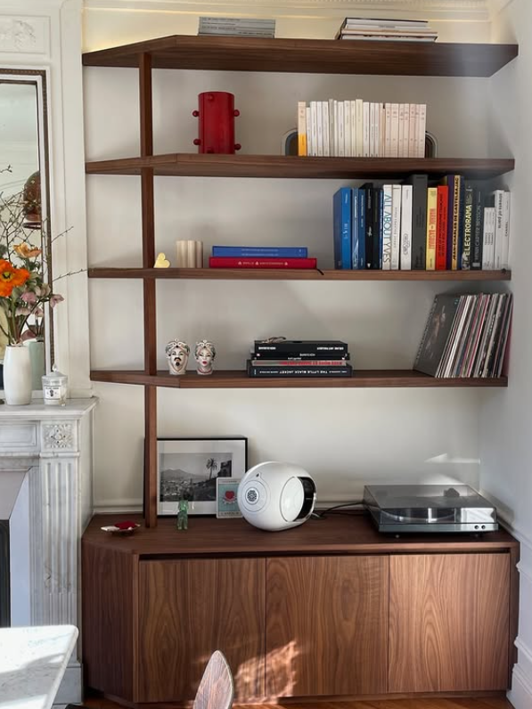 Bibliothèque sur mesure Paris